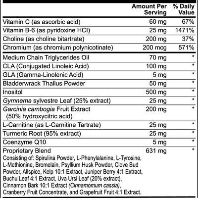 SUPER FAT BURNER WITH MCT